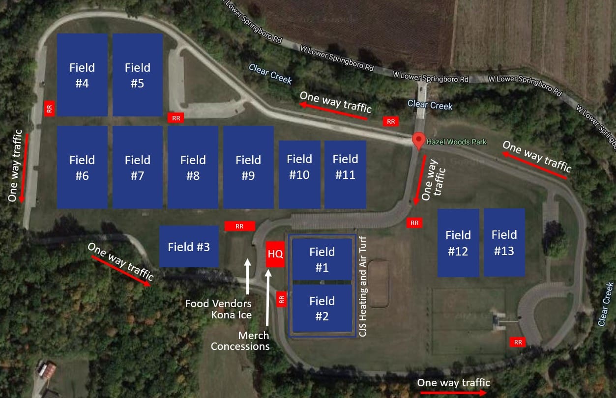 springboro_shootout_field_map springboro_shootout_field_map